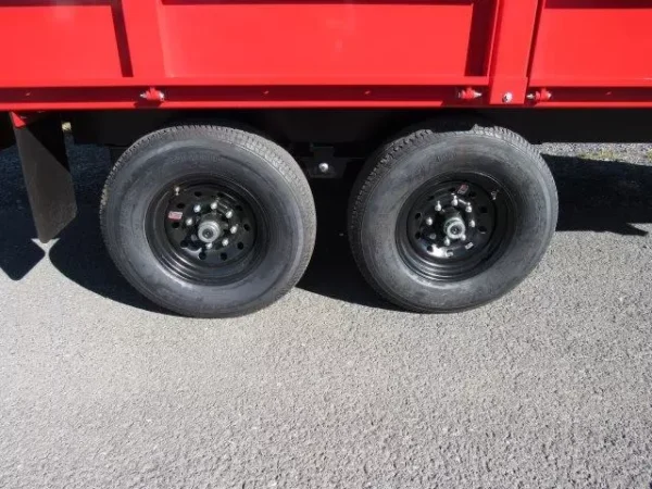 BWise 7 x 14 Deckover Dump Trailer Fold Down Sides - Image 6