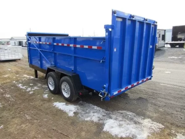 BWise 7 x 16 Heavy Duty Gooseneck Dump – Ultimate Dump Trailer - Image 4
