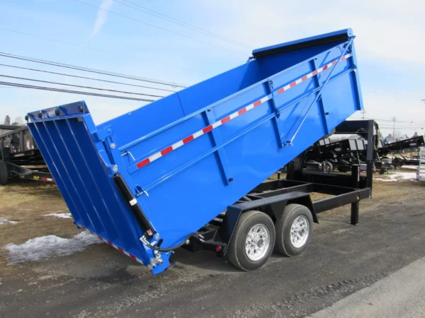 BWise 7 x 16 Heavy Duty Gooseneck Dump – Ultimate Dump Trailer - Image 8