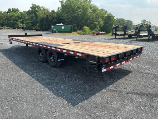 BWise 8 x 26 Deckover Equipment Trailer Split Tilt Deck - Image 4
