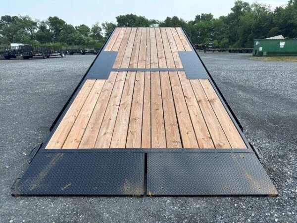 BWise 8 x 26 Deckover Equipment Trailer Split Tilt Deck - Image 7