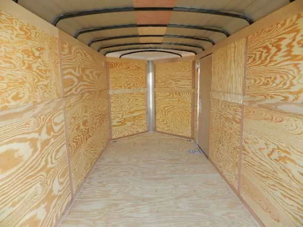Carry On 7 x 16 Enclosed V-Nose Cargo Trailer – 6″ Extended Height! - Image 11