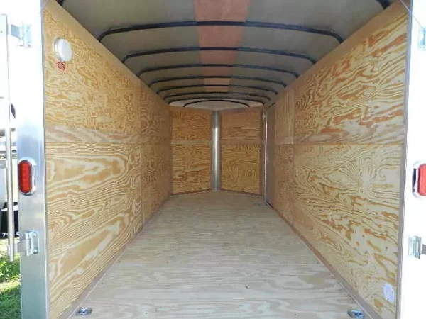 Carry On 7 x 16 Enclosed V-Nose Cargo Trailer – 6″ Extended Height! - Image 10
