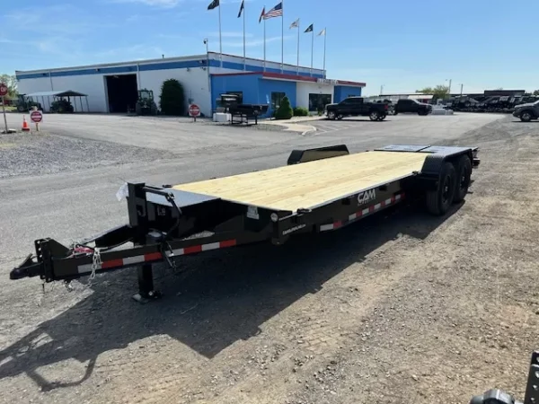 CAM Superline 7 x 22 Equipment Trailer Super Ramps - Image 5