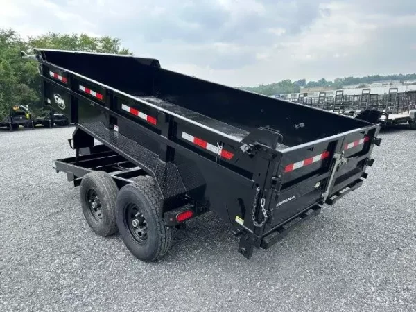 CAM Superline 7 x 14 HD Low Profile Dump Trailer Scissor Lift - Image 5