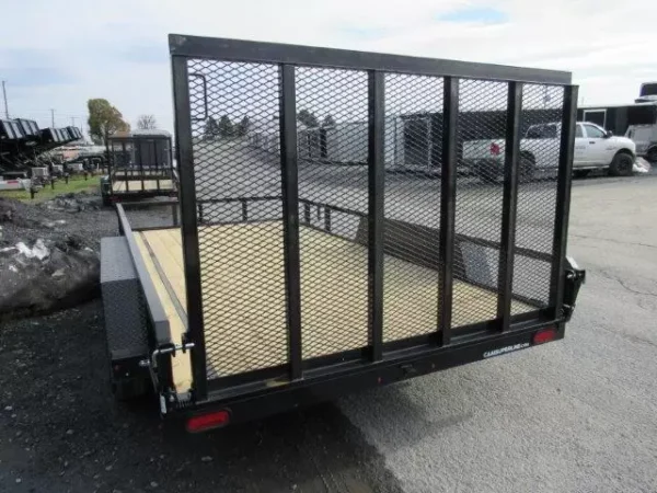 Cam Superline 7 x 14 Landscape Utility Trailer – Rear Landscape Gate - Image 3