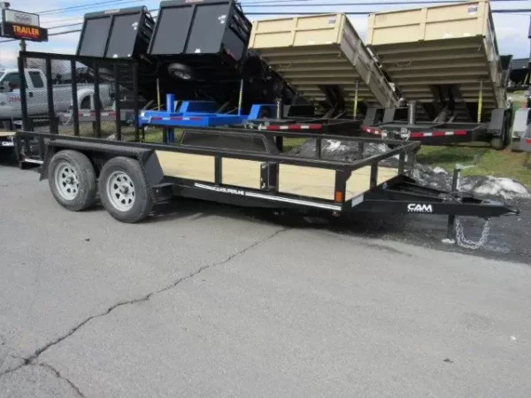 Cam Superline 7 x 14 Landscape Utility Trailer – Rear Landscape Gate