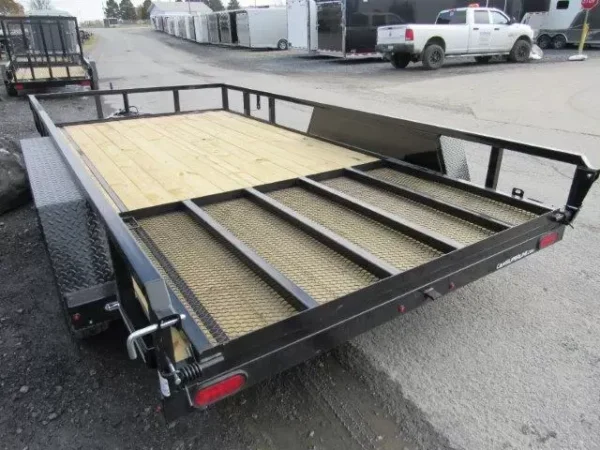 Cam Superline 7 x 14 Landscape Utility Trailer – Rear Landscape Gate - Image 7