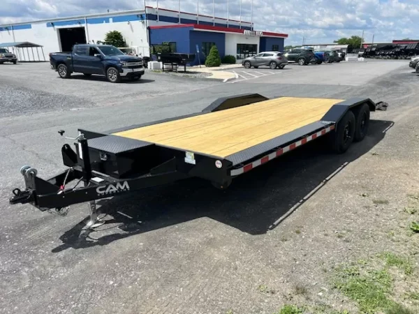 CAM Superline 8 x 20 Full Width Equipment Trailer Slide Out Ramps Clearance - Image 4