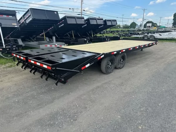 CAM Superline 8 x 25 Deckover Equipment Trailer Super Ramps - Image 3