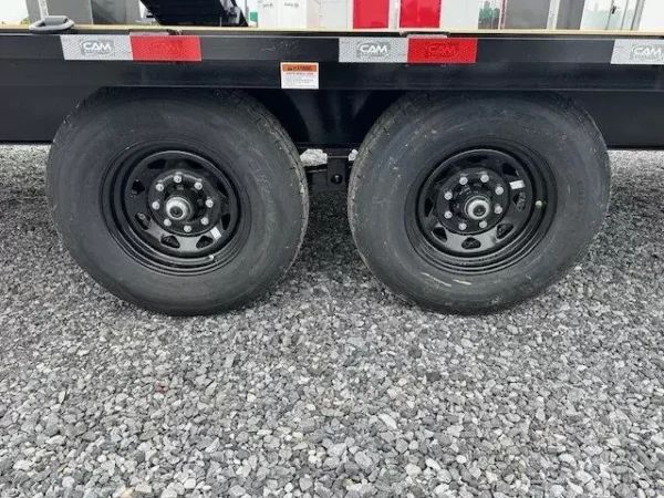 CAM Superline 8.5 x 24 Deckover Equipment Trailer Slide Out Ramps - Image 8