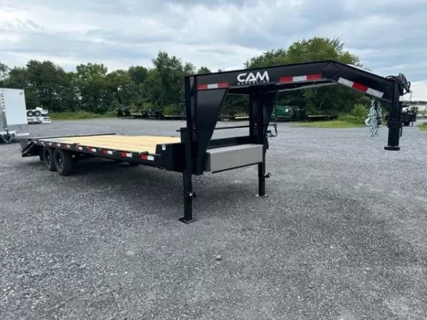 CAM Superline 8 x 25 Gooseneck Deckover Equipment Trailer