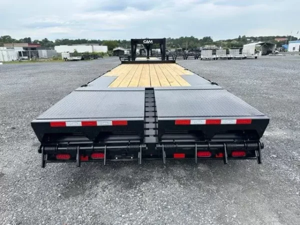CAM Superline 8 x 25 Gooseneck Deckover Equipment Trailer - Image 4