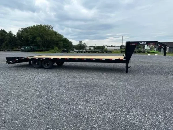 CAM Superline 8 x 30 Gooseneck Deckover Equipment Trailer - Image 4