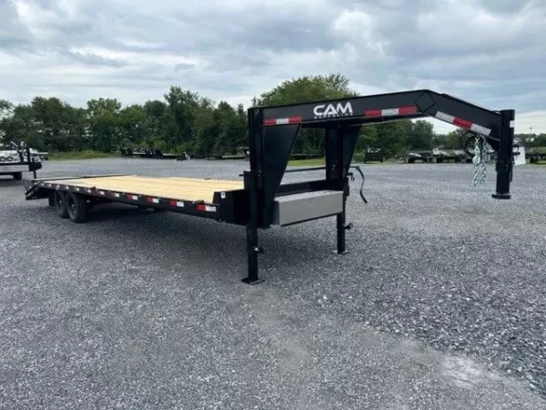 CAM Superline 8 x 30 Gooseneck Deckover Equipment Trailer