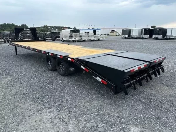 CAM Superline 8 x 30 Gooseneck Deckover Equipment Trailer - Image 8