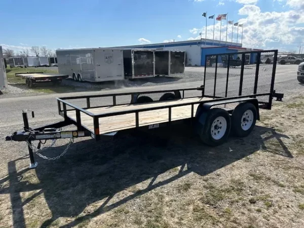Car Mate 6 x 14 Landscape Utility Trailer – Landscape Ramp - Image 2