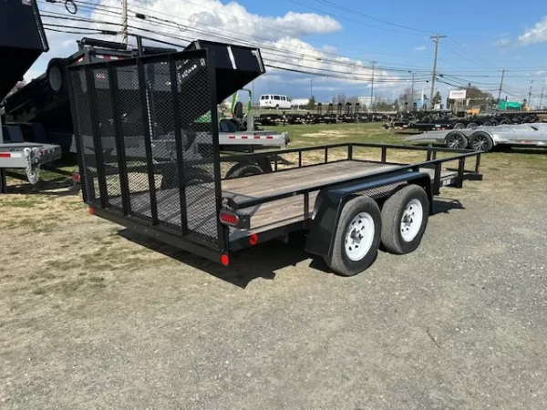 Car Mate 6 x 14 Landscape Utility Trailer – Landscape Ramp - Image 4