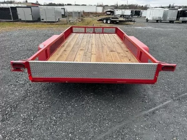 Car Mate 6 x 14 Utility Trailer – Removable Side Ramps - Image 5