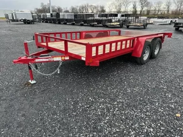 Car Mate 6 x 14 Utility Trailer – Removable Side Ramps - Image 7