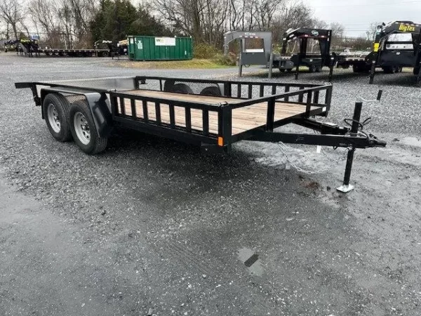 Car Mate 6 x 14 Utility Trailer – Removable Side Ramps - Image 8