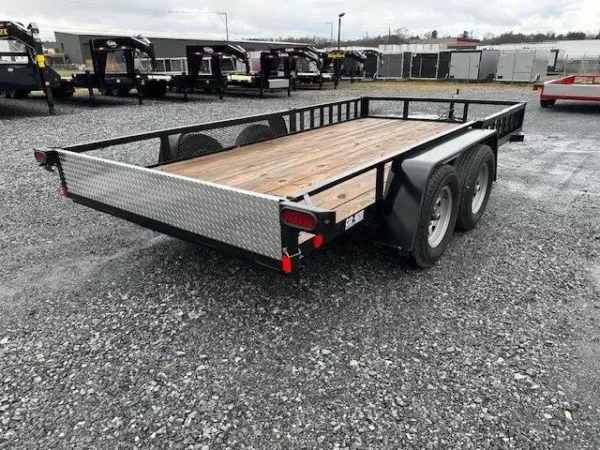 Car Mate 6 x 14 Utility Trailer – Removable Side Ramps - Image 9