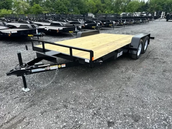 Car Mate 7 x 16 Car Trailer – 7K with Slide In Ramps - Image 2