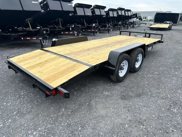 Premier 7 x 18 Open Car Trailer Steel Deck - Image 2