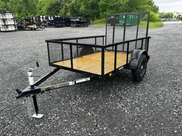 Carry On 5 x 8 Landscape Utility Trailer – 3K High Mesh Sides - Image 2