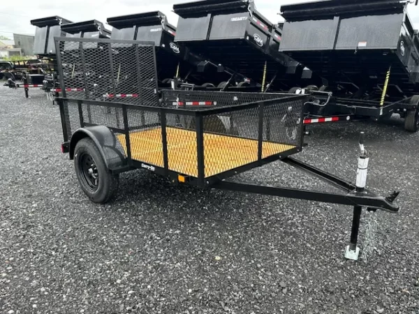 Carry On 5 x 8 Landscape Utility Trailer – 3K High Mesh Sides