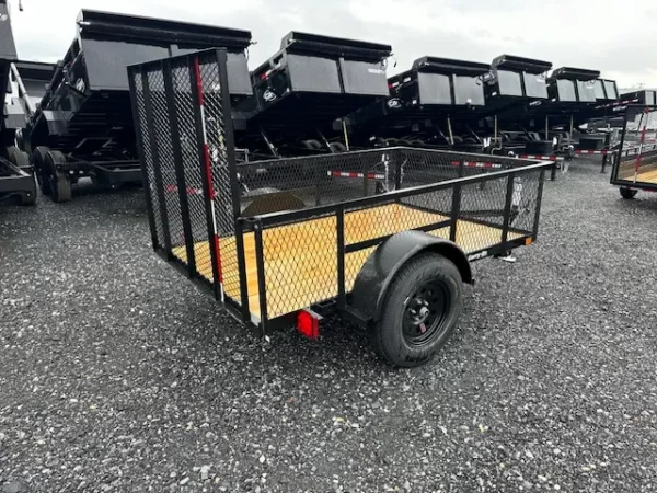 Carry On 5 x 8 Landscape Utility Trailer – 3K High Mesh Sides - Image 4