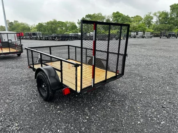 Carry On 5 x 8 Landscape Utility Trailer – 3K High Mesh Sides - Image 6