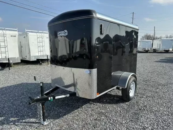 Carry-On 5 x 8 Enclosed Cargo Trailer Ramp Door and Side Door - Image 2