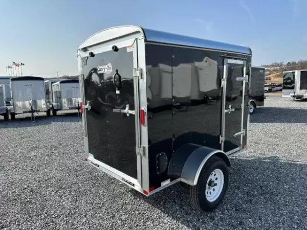 Carry-On 5 x 8 Enclosed Cargo Trailer Ramp Door and Side Door - Image 4