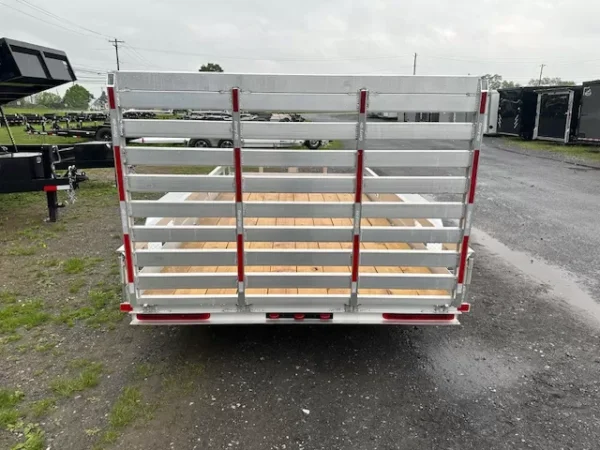 Carry-On 6 x 14 Aluminum Landscape Utility Trailer – Rear Gate - Image 5