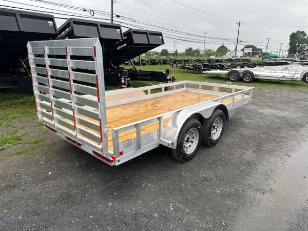 Carry-On 6 x 14 Aluminum Landscape Utility Trailer – Rear Gate - Image 6