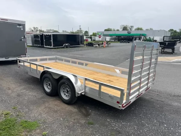Carry-On 6 x 16 Aluminum Landscape Utility Trailer – Rear Gate - Image 3