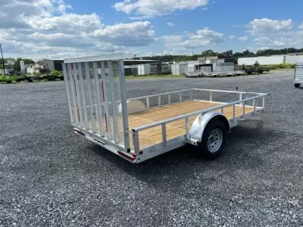 Carry-On 7 x 12 Aluminum Landscape Utility Trailer – Rear Gate - Image 6