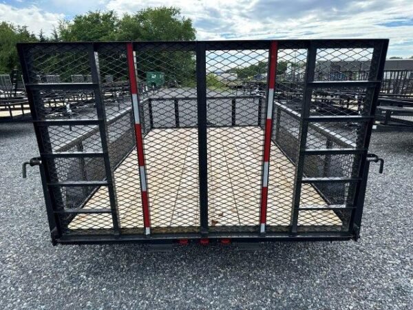 Carry On 7 x 12 Landscape Utility Trailer – Mesh Sides - Image 2