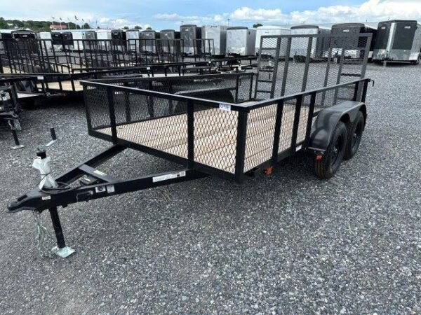Carry On 7 x 12 Landscape Utility Trailer – Mesh Sides - Image 4