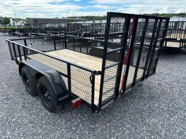 Carry On 7 x 12 Landscape Utility Trailer – Mesh Sides - Image 5