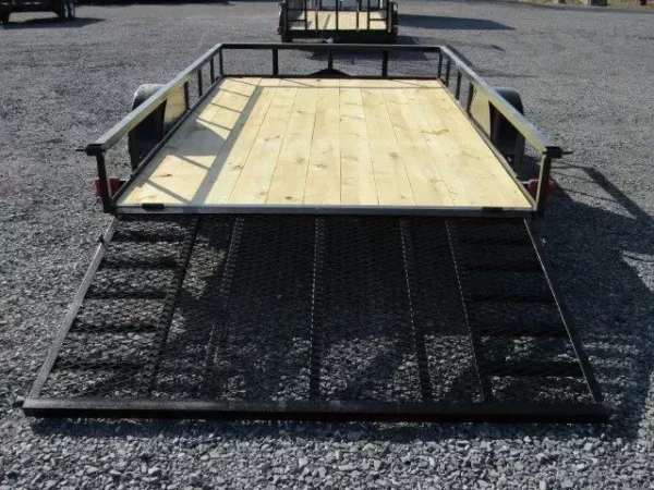 Carry On 7 x 12 Landscape Utility Trailer – Rear Gate - Image 2