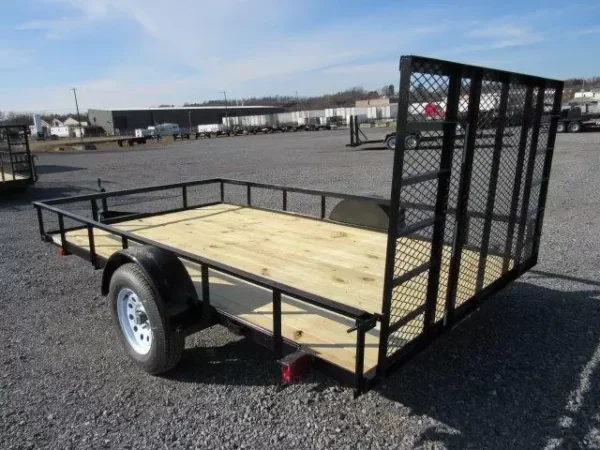 Carry On 7 x 12 Landscape Utility Trailer – Rear Gate - Image 5