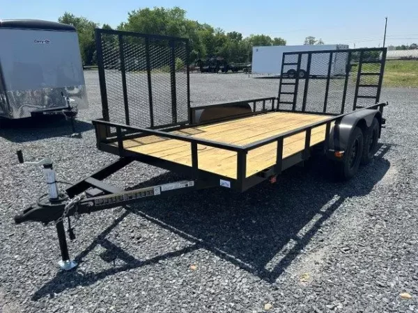 Carry On 7 x 14 Landscape Utility Trailer – Side ATV Ramp - Image 2