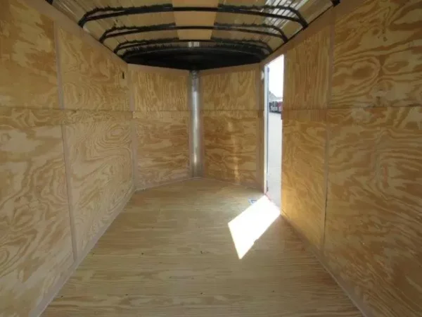 Carry On 7 x 14 Enclosed V-Nose Cargo Trailer – 6″ Extended Height - Image 7