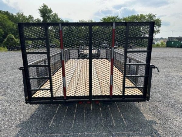Carry On 7 x 16 Landscape Utility Trailer – Mesh Sides - Image 5