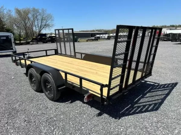 Carry On 7 x 16 Landscape Utility Trailer – Side ATV Ramp - Image 6
