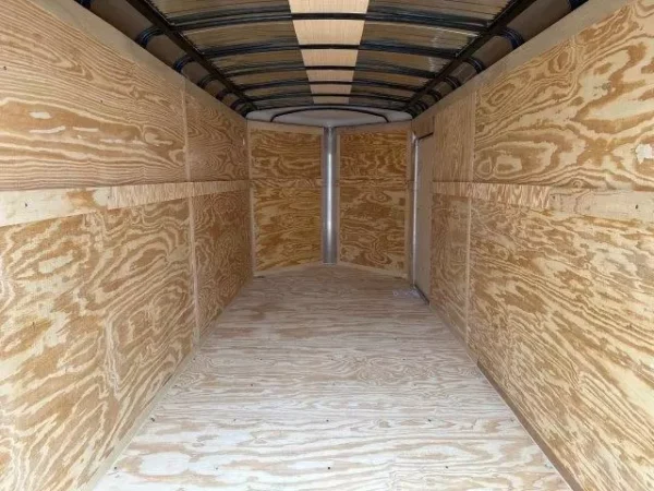 Carry On 7 x 18 Enclosed V-Nose Cargo Trailer – 6″ Added Height - Image 7