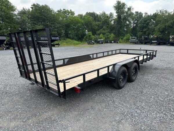 Carry-On 7 x 20 Landscape Utility Trailer – Rear Ramp Gate - Image 5