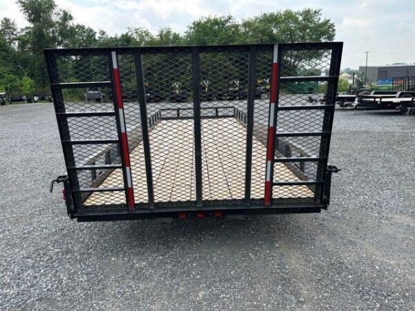 Carry-On 7 x 20 Landscape Utility Trailer – Rear Ramp Gate - Image 6